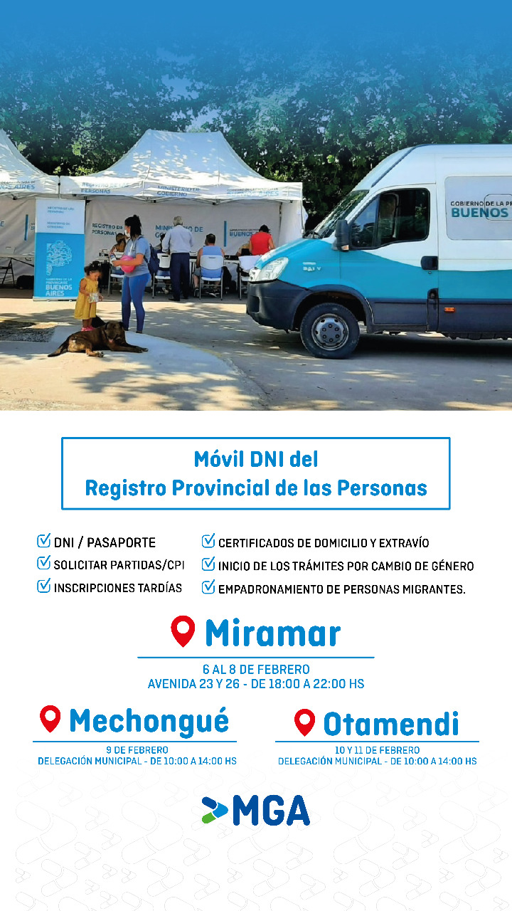 Continúa la presencia de moviles de documentación en el mes de febrero